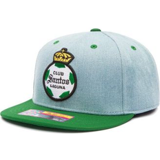 Denim - Men Caps Fan Ink Santos Laguna Nirvana Snapback Hat - Denim/Green