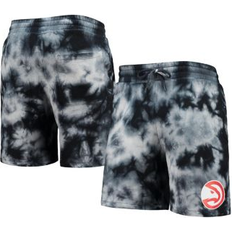 New Era Trousers & Shorts New Era Men's Black Atlanta Hawks Fleece Tie-Dye Shorts Black