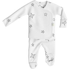 1-3M - Boys Children's Clothing Bonsie Baby Footie - Stars