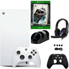 Xbox Series X Digital White Console with Return to Arkham Game & Accessories Kit White