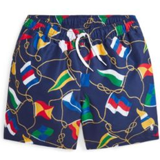 S Swim Shorts Children's Clothing Traveler Swim Trunk - Signal Flag Toss