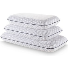 Bed Pillows Vibe Essential Gel Memory Foam Standard - White Ergonomic Pillow