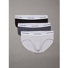 Calvin Klein Herr Trosor Calvin Klein Hip Briefs 3-Piece - Grå