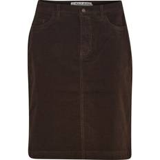PULZ Jeans Kjolar PULZ Jeans Pzsally Short Skirt - Brun