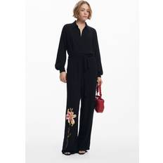 Jumpsuits & Overalls Desigual Orchid Belt Jumpsuit - Black