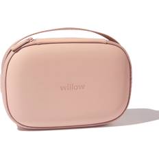 Willow Maternity & Nursing Willow Pump Carrying Case for Hands-Free Wearable Breast Pumps Hard Shell Case with with Removable Tray Dusty Pink