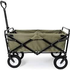 MacSports Utility Wagons MacSports collapsible folding outdoor utility wagon, green