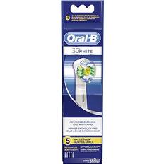 Oral-B Braun 3D White Replacement Toothbrush Heads Pack of 5