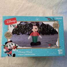 Party Supplies Gemmy Airblown Disney Christmas Mickey Mouse 3.5'