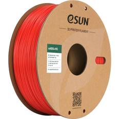 3D Printing eSUN High Speed ABS Filament 1.75mm, Excellent Layer Adhesion 3D Printer Filament Speedy ABS Plus for Fast Printing, 1KG Spool (2.2 LBS) 3D Printing Filament for 3D Printers, Red