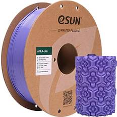 3D Printing eSUN PLA Filament 1.75mm, High Toughness 3D Printer Filament Upgraded PLA Filament, Dimensional Accuracy 0.03mm, 1KG Cardboard Spool (2.2 LBS) 3D Printing Filament for 3D Printers, Blue Purple