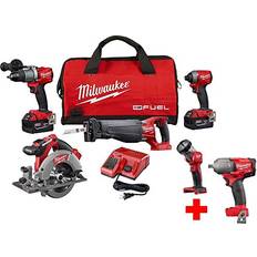 Power Tools Milwaukee M18 FUEL 18-Volt Cordless Combo Kit