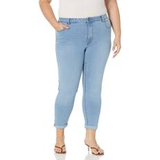 Avenue Pants & Shorts Avenue Plus Size Stretch Girlfriend Jeans - Ltws