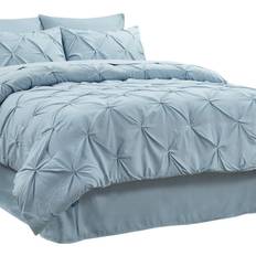 Bedsure Bed in a Bag King Bed Linen Blue (274.3x259.1cm)