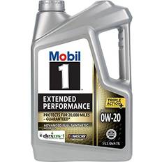 0w 20 synthetic oil Mobil 1 Extended Performance 0W-20 5 Quart Motor Oil 1.25gal