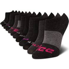 Reebok Women Socks Reebok Women's Lightweight No-Show Socks - Black/Grey