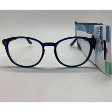 Foster Grant Reading Glasses Foster Grant D217 blue light joey navy 1.50 blaf men readers reading Clear