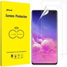 JeTech Screen Protectors JeTech Screen Protector for Samsung Galaxy S10 Plus S10+ 2-Pack