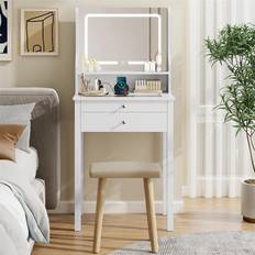 Dressing Tables on sale Perspections Mit LED Beleuchtung Und Hocker Schminktisch