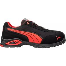 Puma Safety Madrid Low Sikkerhedssko - Sort/Rød