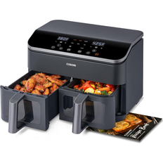 Cosori Air Fryers Cosori 9qt 8-in-1 Dual Air Fryer