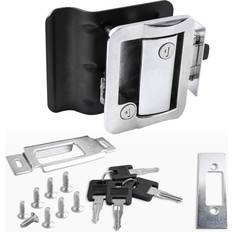 Travel Trailer Entry Door Lock Polar Chrome Paddle