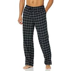 Amazon Essentials Pyjamasbyxa i Flanell - Svart/Grå