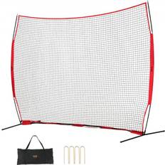 Baseball-Ball VEVOR Barrikaden Backstop Netz 393 x 140 x 275 cm