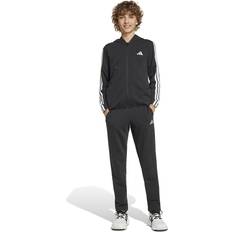 122 - Jungen Tracksuits Essentials Junior Trainingsanzug - Black/White