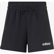 Linne Shorts adidas Essentials Linear French Terry Shorts - Black/White