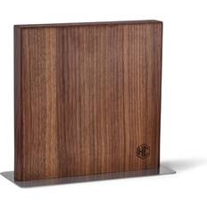 Magnetic Walnut Knife Block