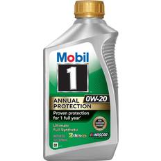 Mobil Car Fluids & Chemicals Mobil 1 Annual Protection 0W-20 Motor Oil