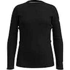 M Underställ Smartwool Classic Thermal Baselayer mit Rundhalsausschnitt - Svart