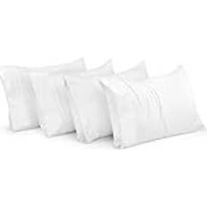 Utopia Bedding 40 x 60 Set om 4 Örngott Vit (60x40cm)