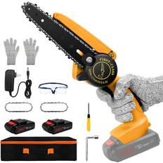 Chainsaws Vokita 6 Inch Mini Cordless Chainsaw