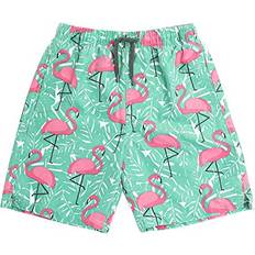 Ingear Quick Dry Beach Board Shorts - Pink Flamingo