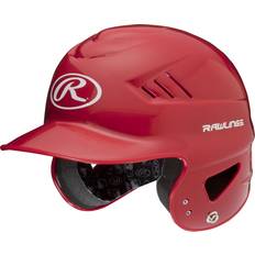 Baseball Helmets Rawlings unisex teen Scarlet Coolflo T Ball Helmet, COOLFLO Red, One Size US