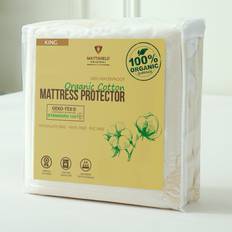 Organic Mattress Covers Lalaloopsy Waterproof Organic Protector King Mattress Cover White