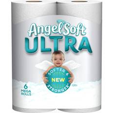 Angel Soft Ultra Toilet Paper 6 Mega Rolls