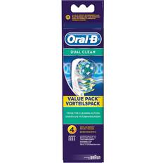 Oral-B Braun EB417-4 Dual Clean Toothbrush Heads Pack of 4