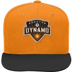 Orange Caps Children's Clothing Outerstuff Houston Dynamo Flat Visor Snapback - Orange