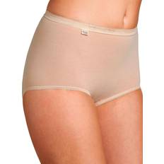 Sloggi Basic Maxi Knickers Pack of 4 - Skintone