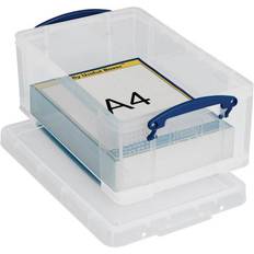 Really Useful Plastic 9 Litre Clear Storage Box