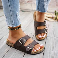 Polyurethane Sandals Shein Fashionable Comfortable Women Sandals - Soft