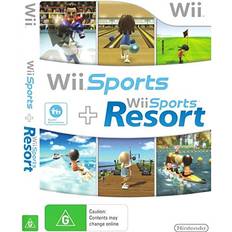 Nintendo Wii Sports Wii Sports Resort 2 Games on 1 Disc Bundle Version