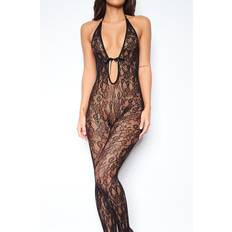 Bodysuits Ann Summers Extravaganza Crotchless Bodystocking - Black