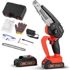 HanQi Mini Chainsaw 6-Inch Cordless