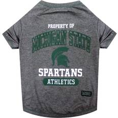 Pets Pets First Michigan State Spartans Dog T-Shirt Medium