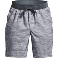 Gray Swimming Trunks Under Armour Shorebreak 2-in-1 Boardshorts - Mod Gray Fade Heather