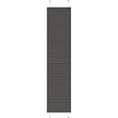 Black Pleated Blinds vidaXL Pleated Blind Black 45x200 cm Fabric Width